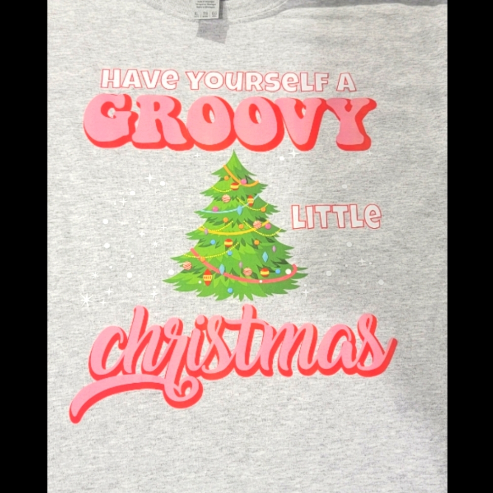 NWT Kids Groovy Christmas T Shirt